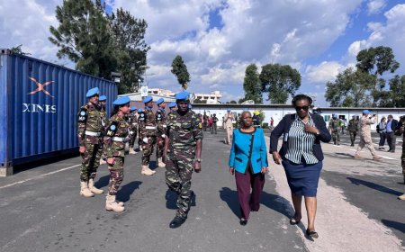 Nord-Kivu : Bintou Keita entame une visite de trois jours à Goma