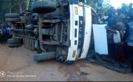 Rutshuru : un accident de la circulation fait au moins deux morts et plusieurs blessés à Rwindi