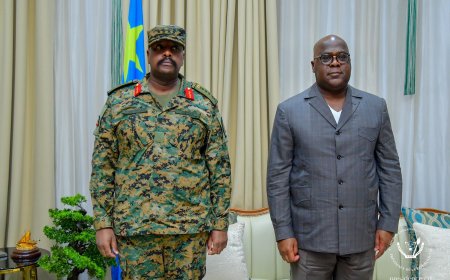 L’atypique général Muhoozi Kainerugaba, chef de l’armée ougandaise, salue l’accueil qui lui a été réservé à Kinshasa