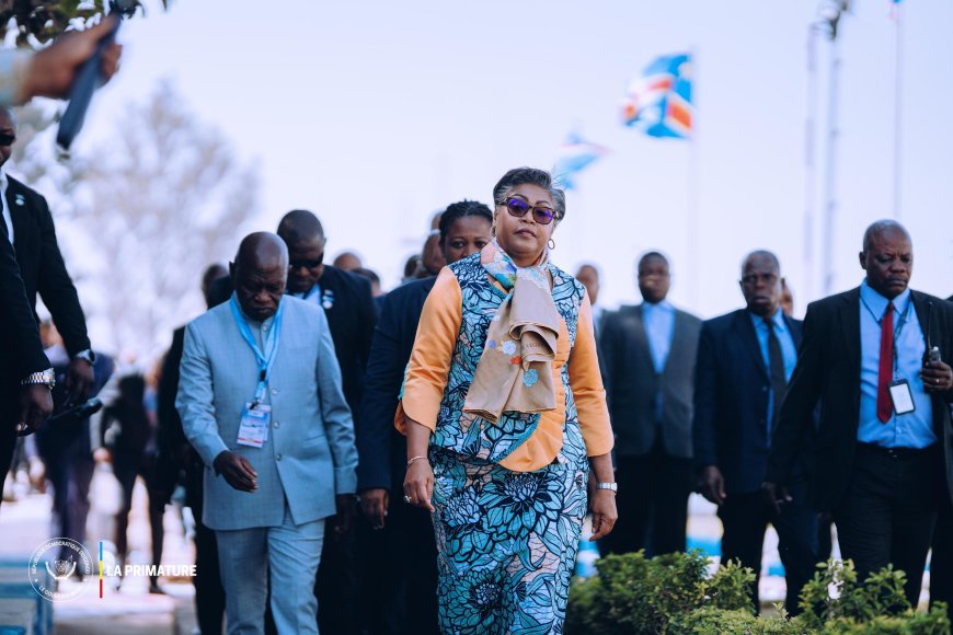 "La 12ème session de la conférence des gouverneurs sur la santé répond à l'agenda social du président Félix Antoine Tshisekedi", affirme Judith Suminwa