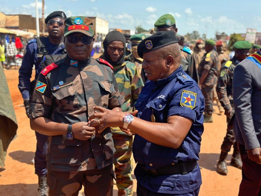 Ituri: Le commandant du secteur opérationnel en mission d’évaluation à Aru