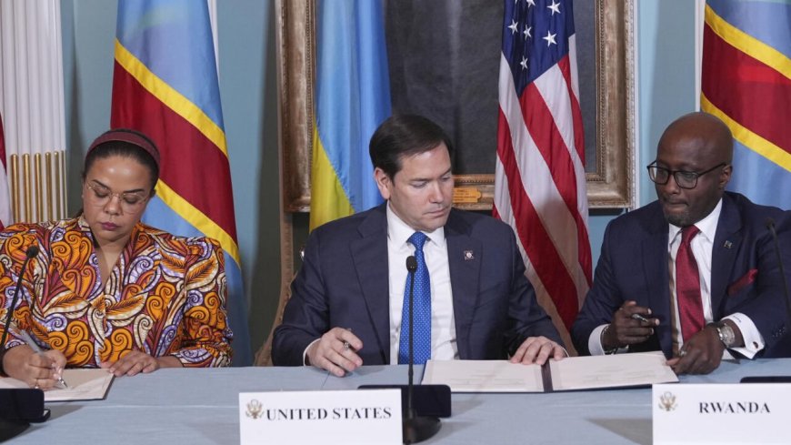 Kinshasa et Kigali paraphent le texte d’accord de paix sous l’égide des États-Unis