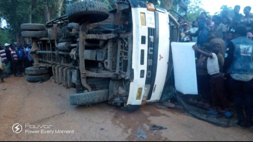 Rutshuru : un accident de la circulation fait au moins deux morts et plusieurs blessés à Rwindi
