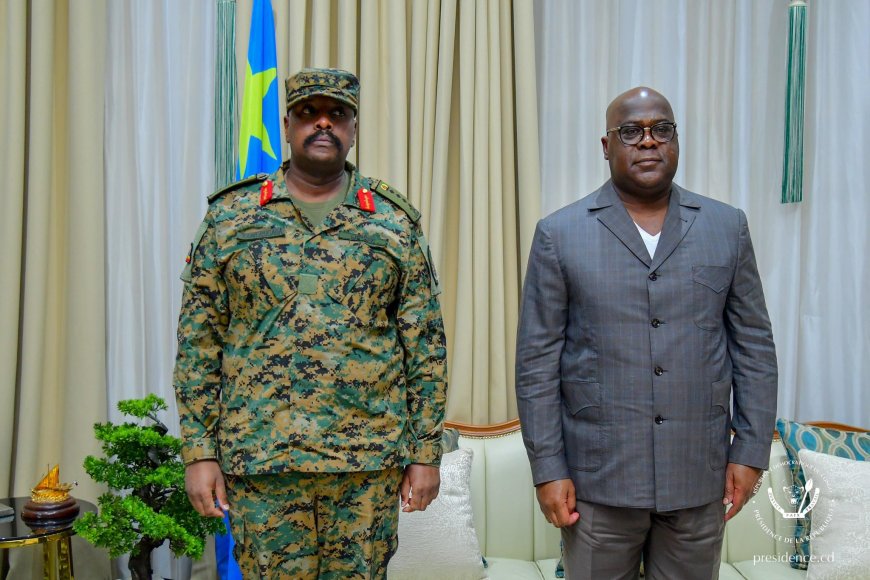 L’atypique général Muhoozi Kainerugaba, chef de l’armée ougandaise, salue l’accueil qui lui a été réservé à Kinshasa