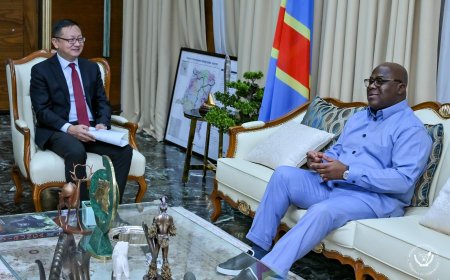 RDC-Chine : Félix Tshisekedi réaffirme son engagement pour une coopération gagnant-gagnant avec Pékin