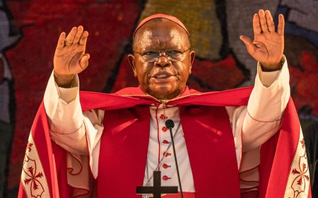 Accord de paix RDC-RWANDA : le Cardinal Fridolin Ambongo critique la méthode de Donald Trump
