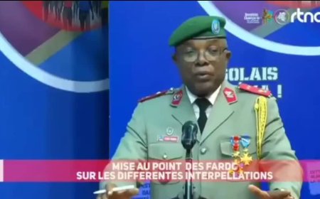 RDC : les FARDC confirment l'arrestation d'officiers pour "manquements graves à la discipline militaire"