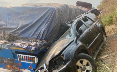 Kongo Central : 4 morts dans une collision entre un poids lourd et une jeep revenant d'un enterrement  