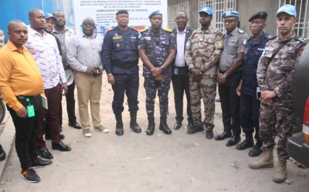 Kinshasa : lancement vendredi des travaux de construction et modernisation des cachots des commissariats de la Police