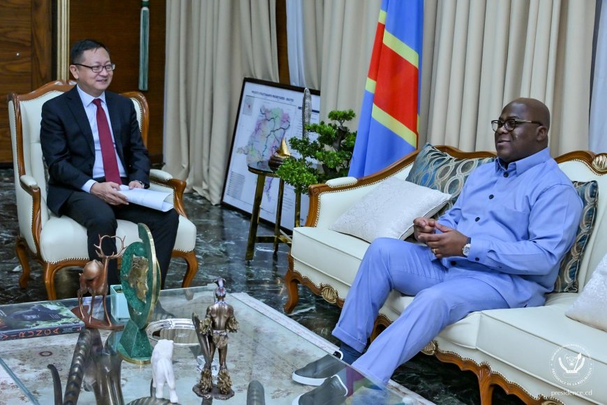 RDC-Chine : Félix Tshisekedi réaffirme son engagement pour une coopération gagnant-gagnant avec Pékin