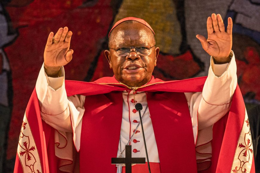 Accord de paix RDC-RWANDA : le Cardinal Fridolin Ambongo critique la méthode de Donald Trump