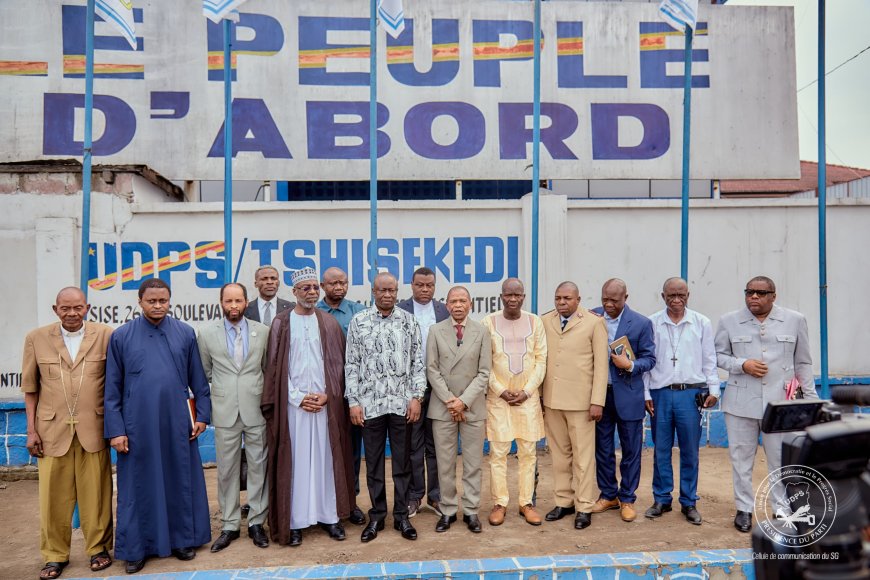 RDC : les chefs des confessions religieuses présentent leur initiative de paix à Augustin Kabuya