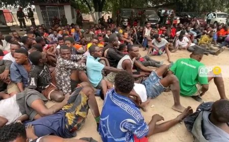 Kinshasa : 747 personnes interpellées dont 27 femmes, dans une vaste opération anti-banditisme aux ports fluviaux le long du boulevard Poids Lourds