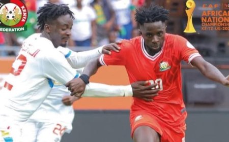 CHAN 2024 : Otis Ngoma garde foi en la qualification des Léopards A' malgré leur défaite face au Kénya