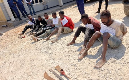 Lubumbashi : 7 présumés criminels arrêtés et présentés par la Police