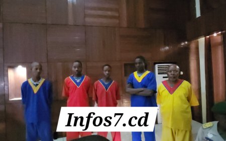 Crise dans l’Est : l’armée présente 6 collaborateurs de l’AFC-M23, dont un militaire rwandais, capturés sur les lignes de front