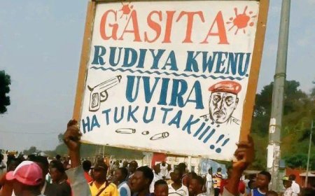 Uvira : morts et blessés suite à la répression d’une marche pacifique contre le général Olivier Gasita