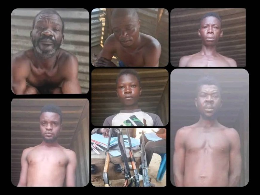 Kwamouth : 7 miliciens Mobondo arrêtés et 5 armes récupérées par les FARDC