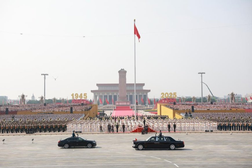 Chine : commémoration en grande pompe du 80è anniversaire de la victoire chinoise contre l'agression japonaise et la guerre mondiale antifasciste