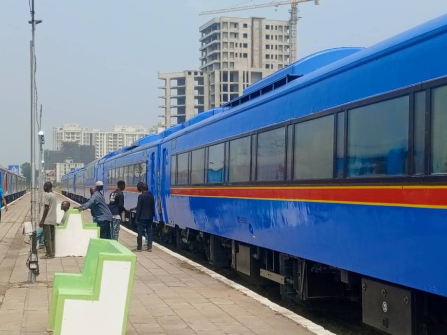 RDC : le trafic ferroviaire officiellement relancé sur l’axe Kinshasa-Matadi