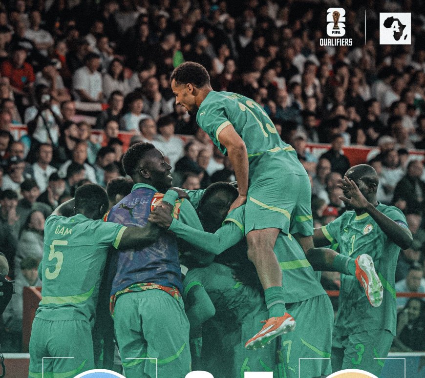 Éliminatoires Mondial 2026 : le Sénégal croque la RDC au Stade des Martyrs (2-3)