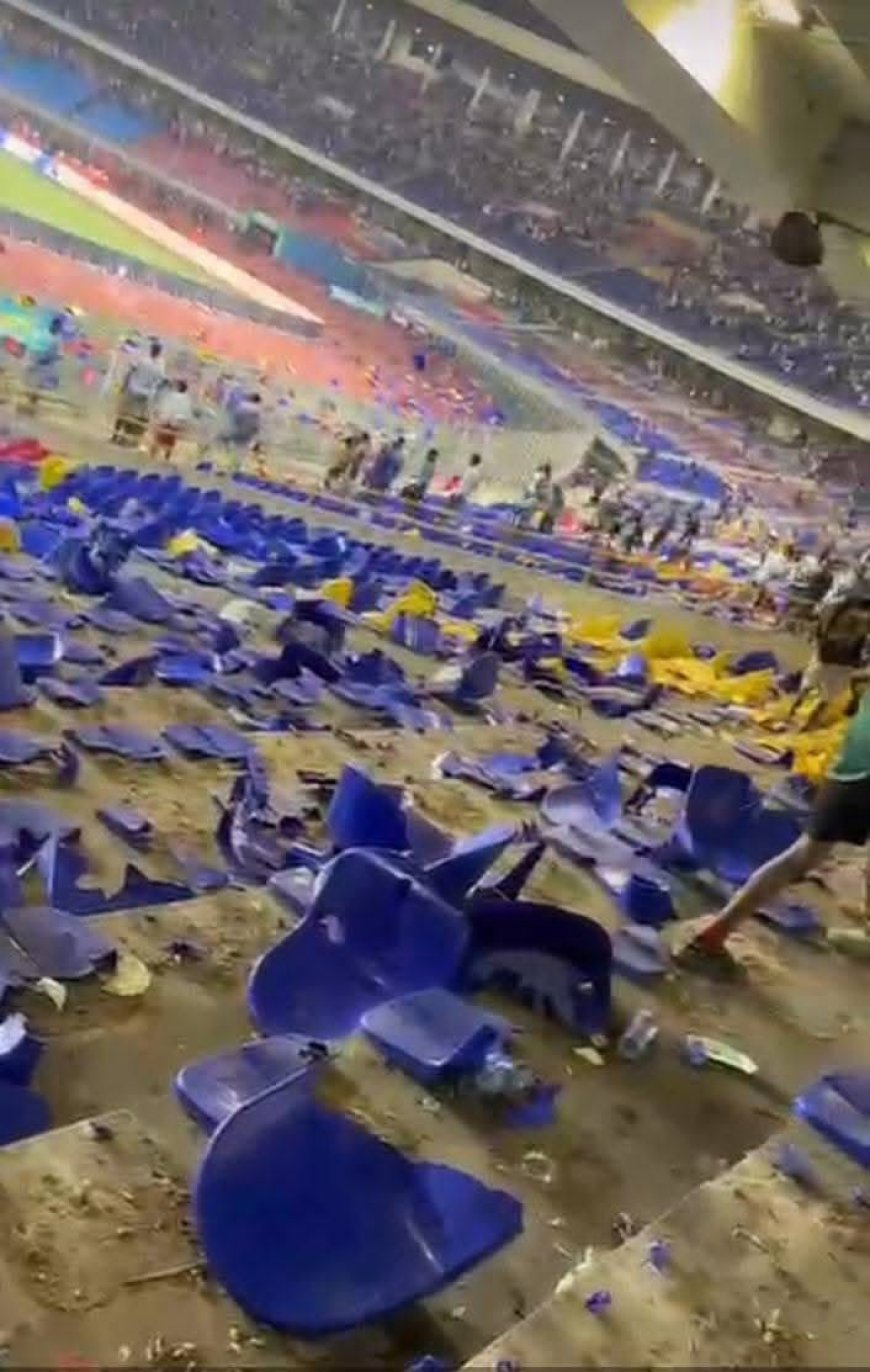 Vandalisme au stade des martyrs : la première ministre Suminwa appelle au civisme et au sens de responsabilité