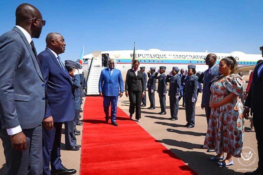 Coopération : Félix Tshisekedi à Pretoria pour une visite de travail