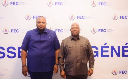Kinshasa : Daniel Bumba sollicite l’appui de la FEC pour augmenter les recettes fiscales