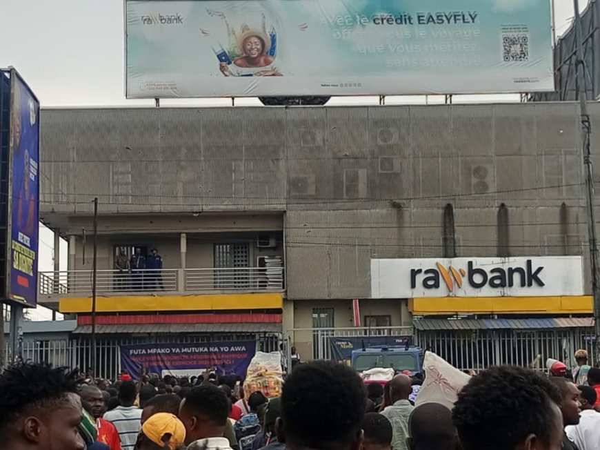 Braquage avorté à la Rawbank Victoire : les assaillants maîtrisés par les forces de l'ordre