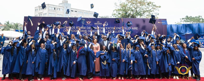 Le "Programme Excellentia" devient une bourse d'État, saluée par la première dame Denise Nyakeru Tshisekedi