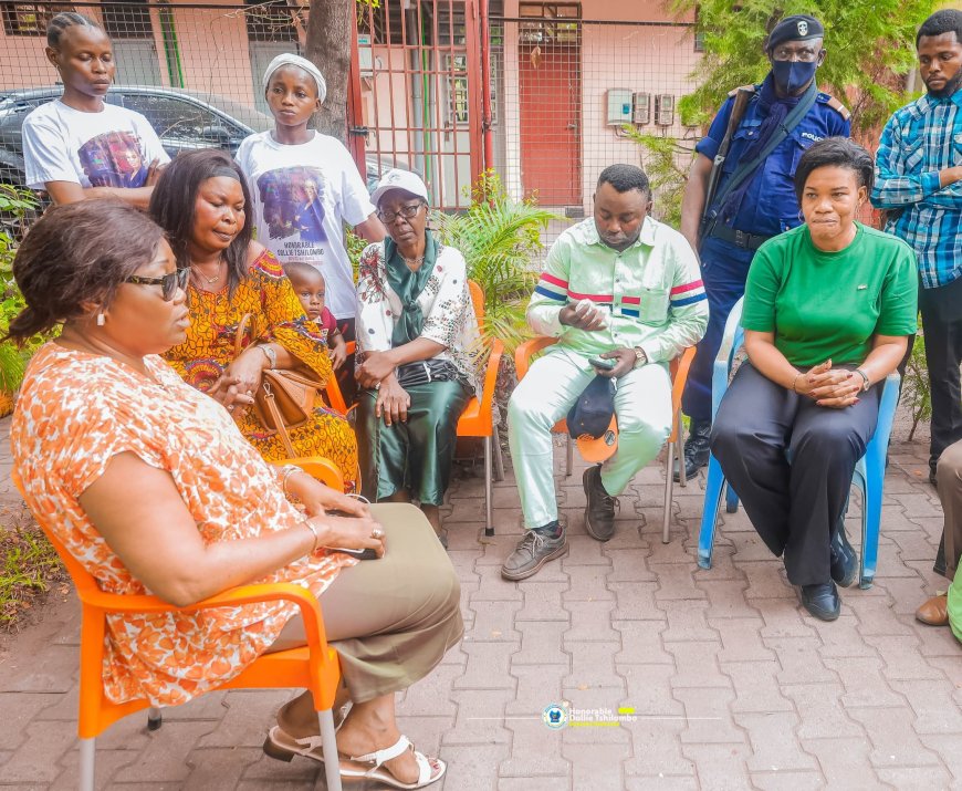 Braquage de Bibwa : la députée Dollie Tshilombo au chevet des victimes