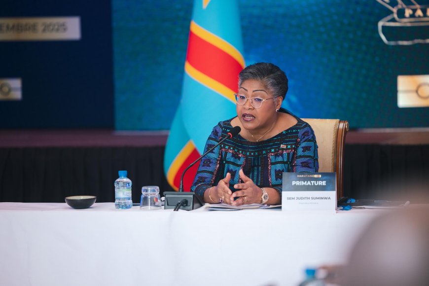 RDC : la Première ministre Suminwa appelle à l'unité et rend hommage aux forces congolaises après la chute d'Uvira