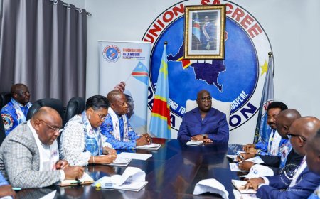 ‎L'Union sacrée appelle à une marche nationale de soutien aux FARDC et de rejet de l'offensive de l'AFC-M23