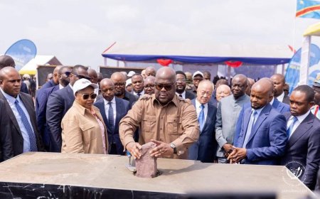 Projet d'extension de la ville de Kinshasa : lancement des travaux de la Cité industrielle Sino-Congolaise et de la plateforme hospitalière "Infirmière Maman Marthe Kasalu"