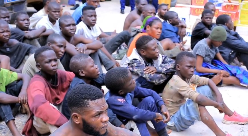 ‎Haut-Katanga: 47 présumés délinquants, dont 3 femmes, interpellés par la Police à Lubumbashi