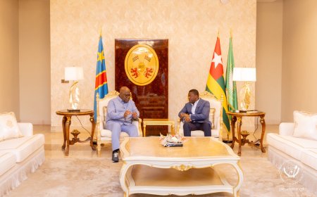 ‎RDC : à Lomé, Tshisekedi et Gnassingbé misent sur la diplomatie régionale pour désamorcer le conflit dans l'Est