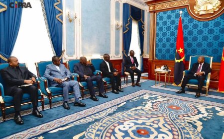 Est de la RDC : le tandem CENCO-ECC évalue la crise congolaise aux côtés de João Lourenço