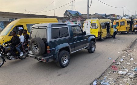 Kinshasa : circulation raréfiée et grève des transporteurs après le renforcement des contrôles routiers