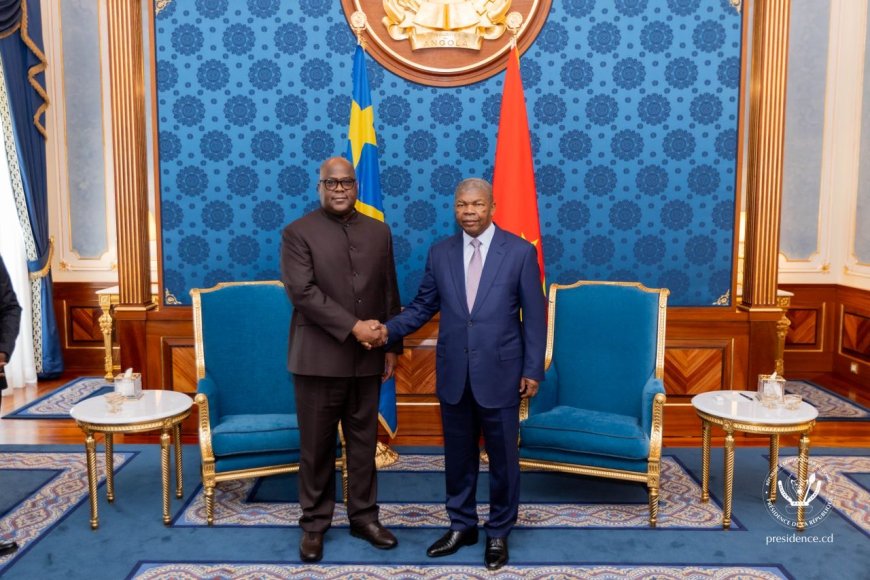 Est de la RDC : Énième visite de Félix Tshisekedi à Luanda dans le cadre des poursuites des efforts pour la paix