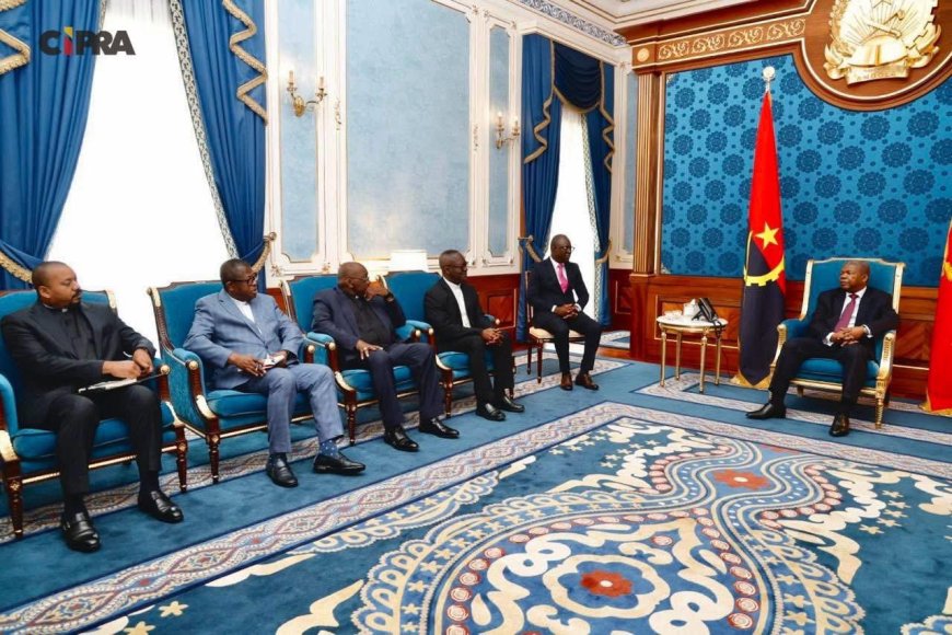 Est de la RDC : le tandem CENCO-ECC évalue la crise congolaise aux côtés de João Lourenço