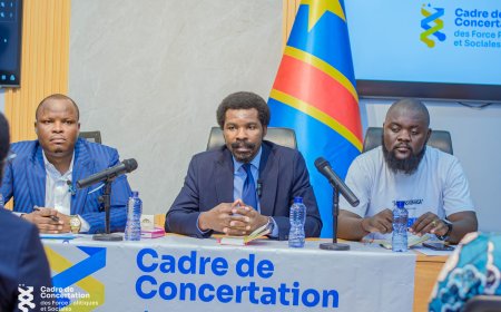 ‎RDC : le Cadre de concertation des Forces politiques et sociales lance sa Charte fondatrice