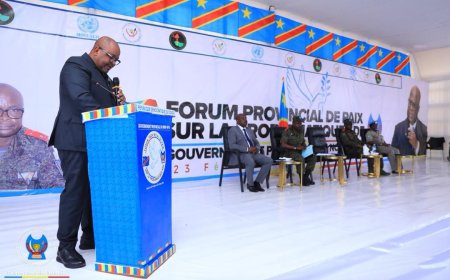 Nord-Kivu : Aimé Boji prolonge son séjour à Beni pour participer pleinement au forum sur la paix