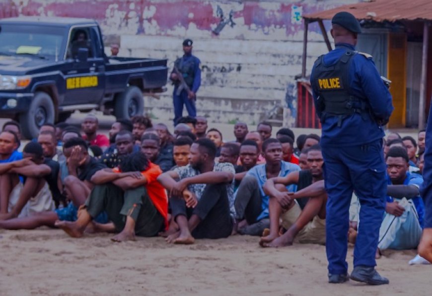 Kinshasa : 94 présumés criminels, dont des militaires et des policiers, arrêtés lors d'un bouclage à Bandalungwa et Kintambo