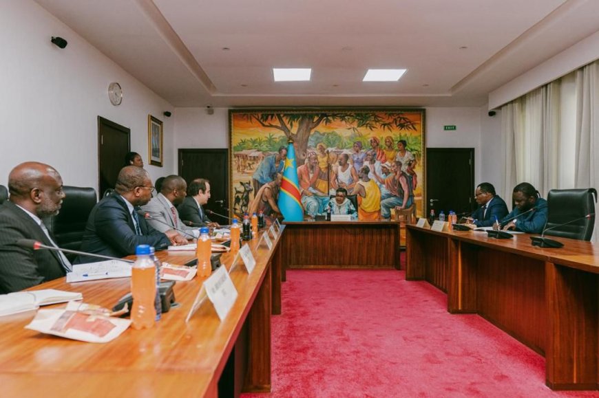 Partenariat stratégique pour l'industrialisation : Judith Suminwa échange avec le CCB et l’ITC sur la transformation locale des minerais en RDC