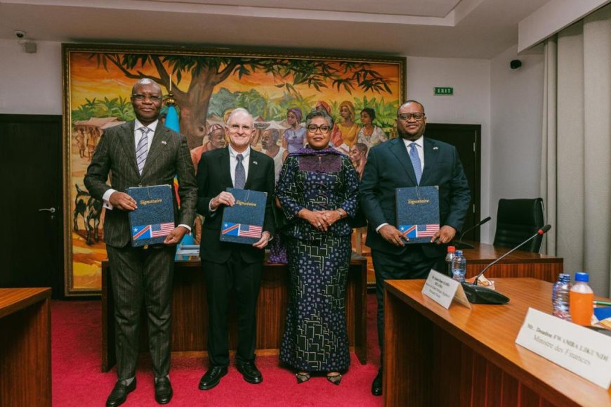 ‎Partenariat sanitaire RDC-États-Unis : 1,2 milliards de dollars américains pour bâtir un système de santé durable et souverain