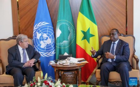 ‎L'ancien président sénégalais Macky Sall brigue le poste de secrétaire général de l'ONU