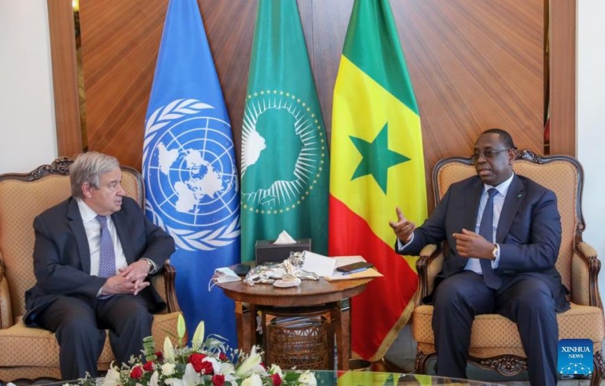 ‎L'ancien président sénégalais Macky Sall brigue le poste de secrétaire général de l'ONU