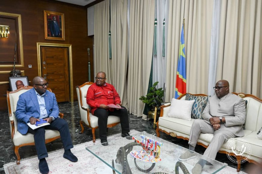 Rentrée parlementaire : Félix Tshisekedi fixe les priorités aux présidents de l'Assemblée nationale et du Sénat