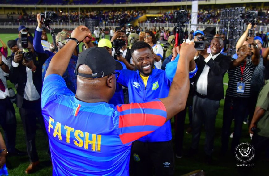 ‎Barrages intercontinentaux : Félix Tshisekedi envoie un message de cœur aux Léopards avant la finale face à la Jamaïque