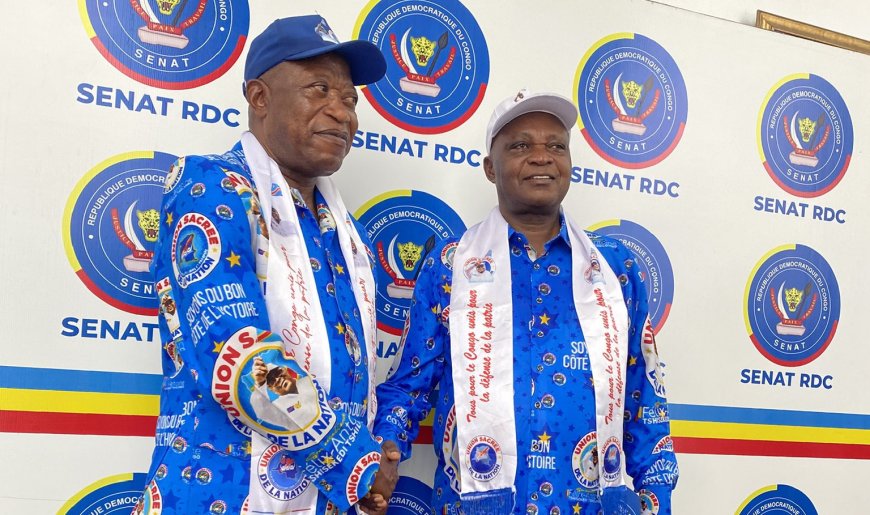 Sénat : Norbert Basengezi, candidat unique de l'Union sacrée pour la deuxième vice-présidence